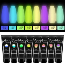 ***Неоновий полігель (Акрігель) AcrylGel LUMINOUS 15ml LU04 ___VAL208 (1173)