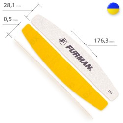 Сменные наждаки для пилочки ФУРМАН дуга 100грит 10шт ___MRL345G (446)