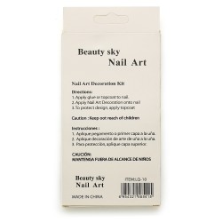 Пластикові малинові камені з відливом Beauty Sky у контейнері на 12 секцій. (423)